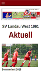 Mobile Screenshot of landau-west.de