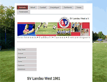 Tablet Screenshot of landau-west.de